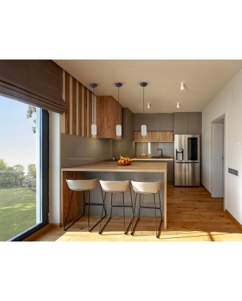 I3-NIMES- LAMPARA 1L NEGRO-GRIS